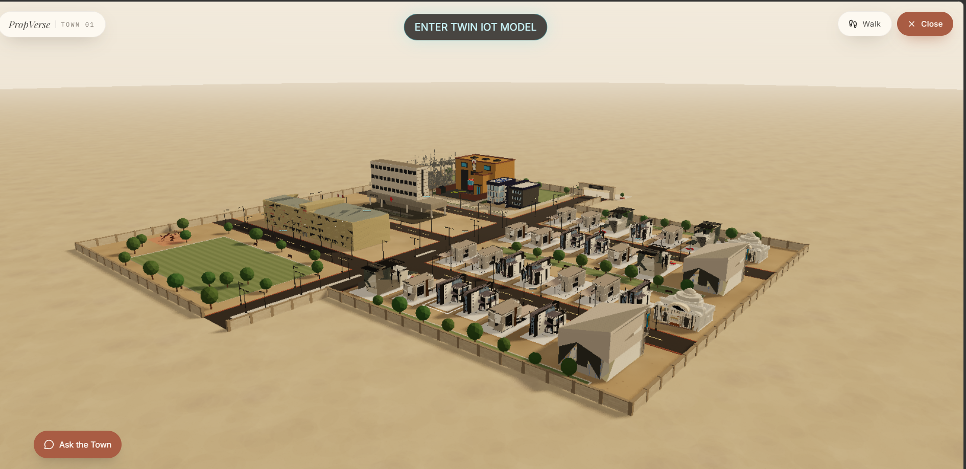 PropVerse Town